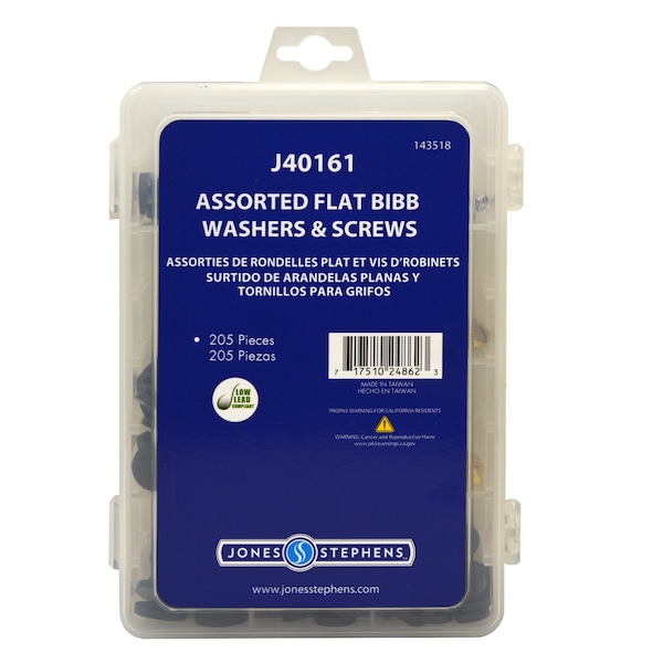 Flat Bibb Washer & Screw Kit